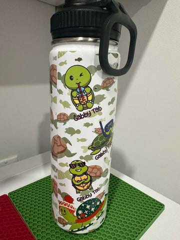 Personalized 22oz Sports Water Bottle