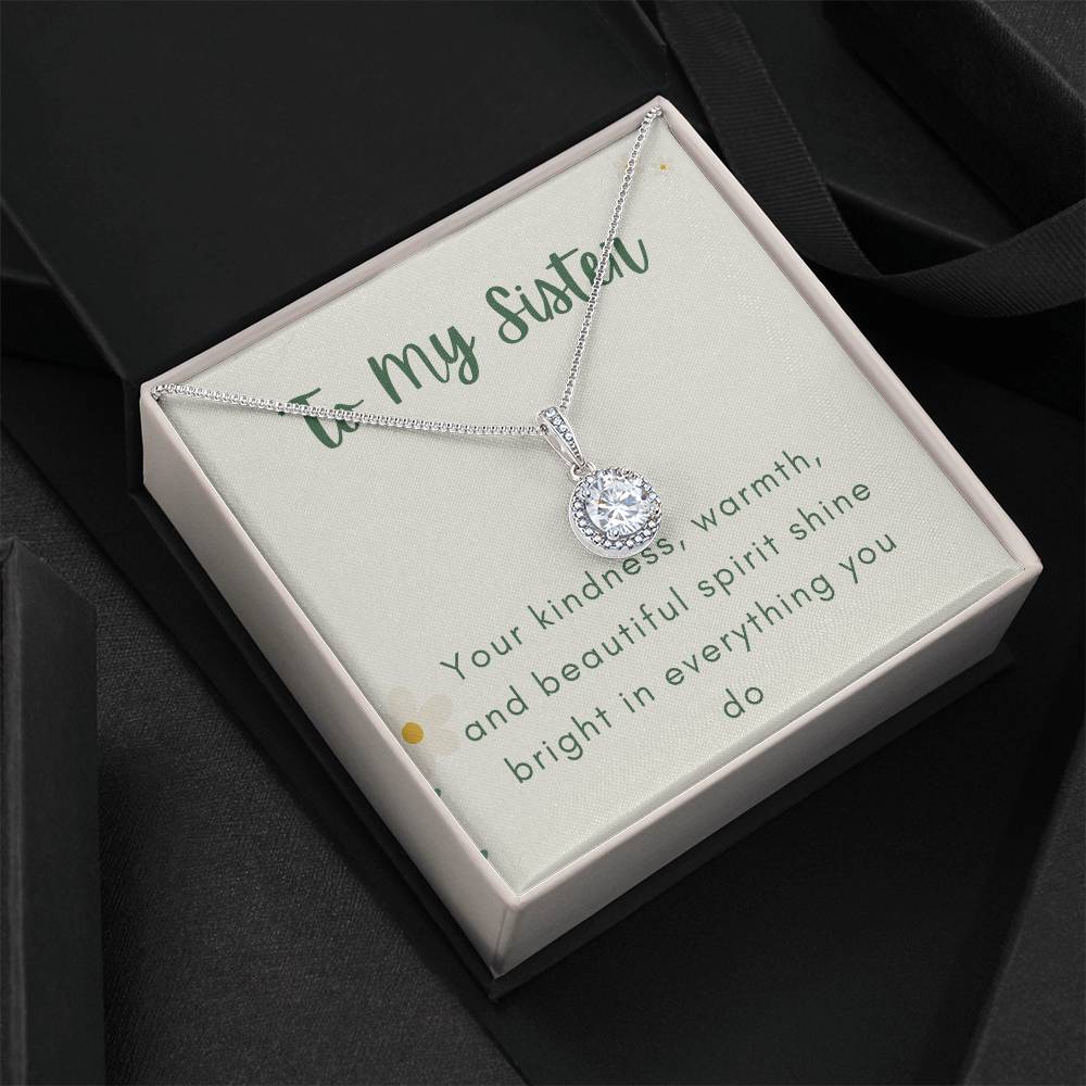 To My Sister Eternal Hope Necklace