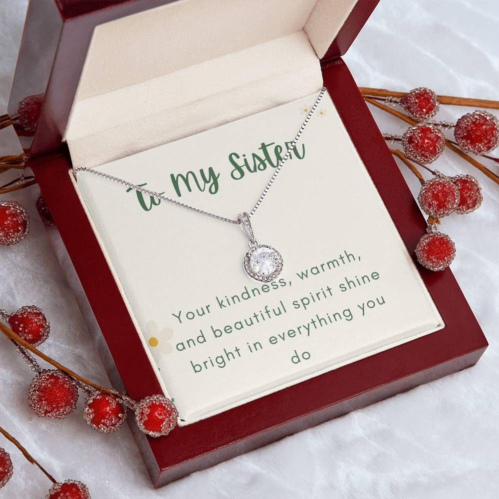 To My Sister Eternal Hope Necklace