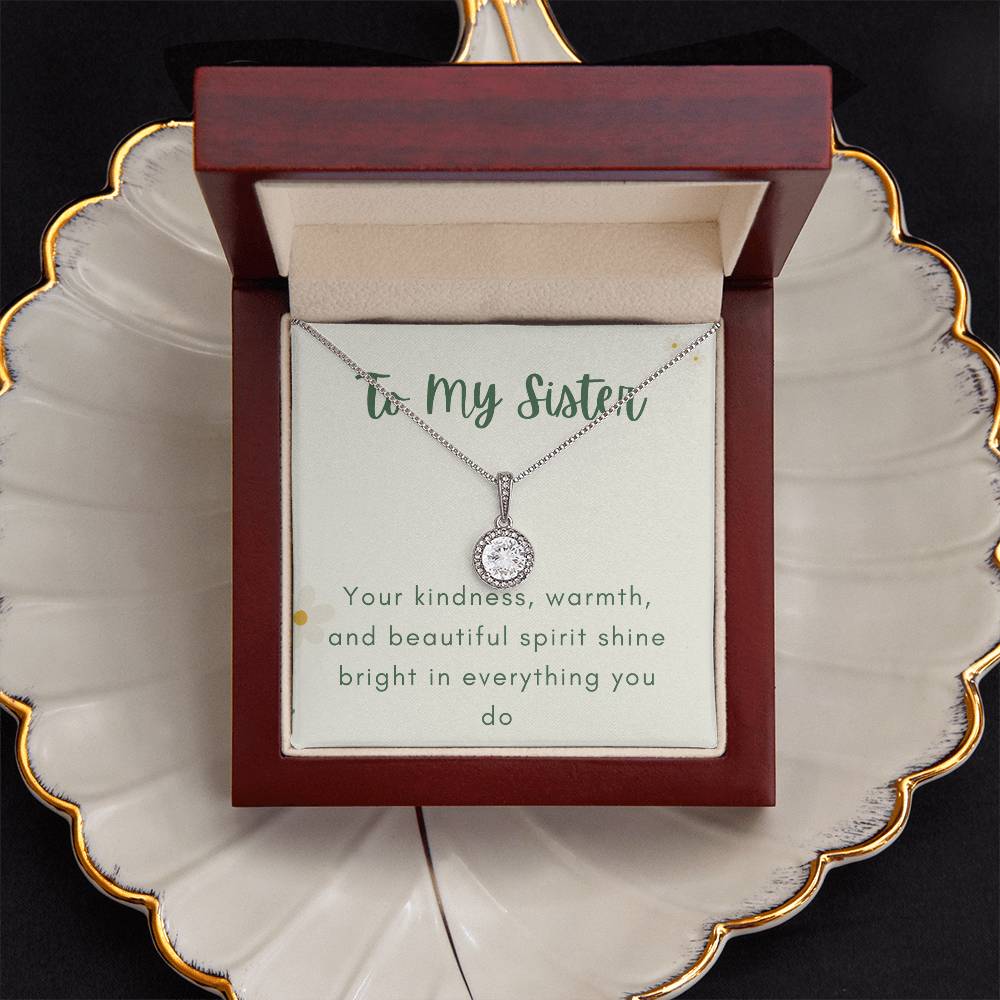 To My Sister Eternal Hope Necklace