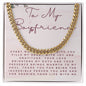 To My Boyfriend Cuban Link Chain