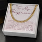 To My Boyfriend Cuban Link Chain