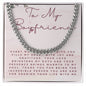 To My Boyfriend Cuban Link Chain