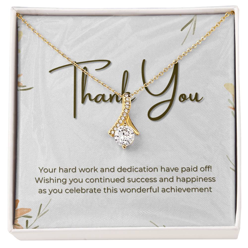 Appreciation Alluring Beauty Necklace (Yellow & White Gold Variants)