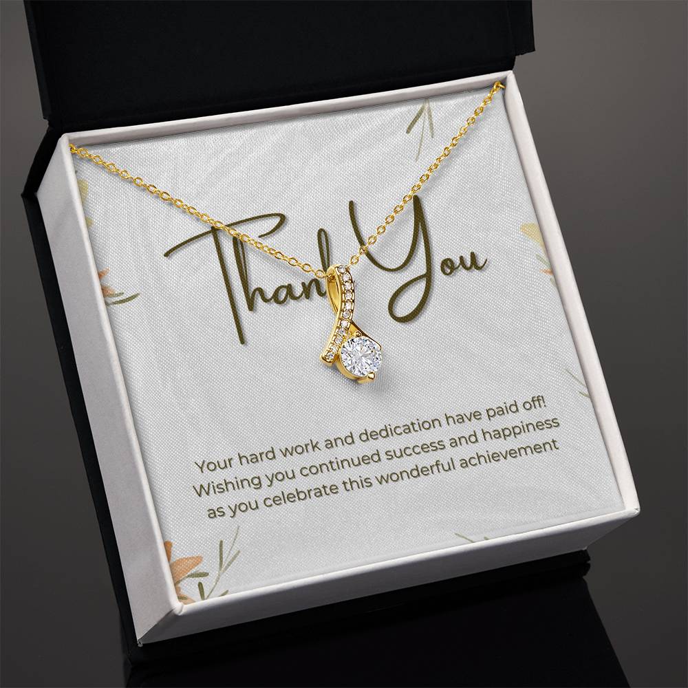 Appreciation Alluring Beauty Necklace (Yellow & White Gold Variants)