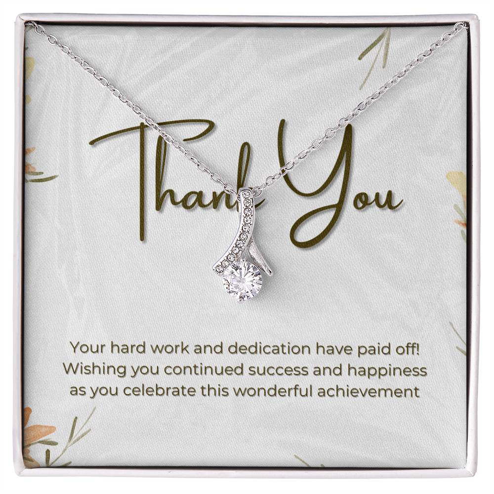 Appreciation Alluring Beauty Necklace (Yellow & White Gold Variants)
