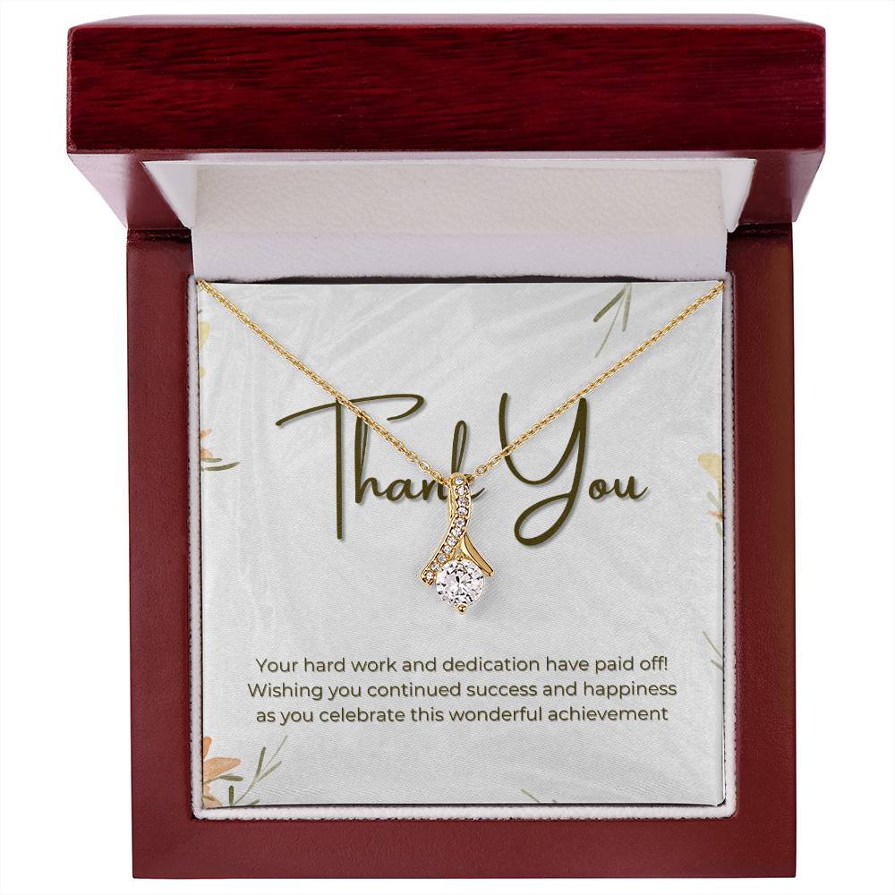 Appreciation Alluring Beauty Necklace (Yellow & White Gold Variants)