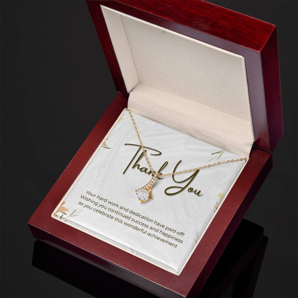 Appreciation Alluring Beauty Necklace (Yellow & White Gold Variants)