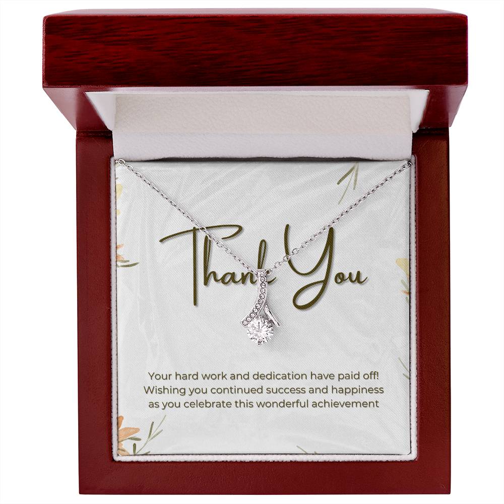 Appreciation Alluring Beauty Necklace (Yellow & White Gold Variants)