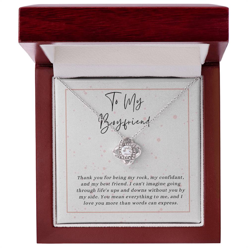 To My Wife Love Knot Necklace