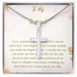 To My Boyfriend Stainless Cross Necklace