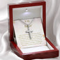 To My Boyfriend Stainless Cross Necklace