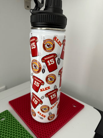 Personalized 22oz Sports Water Bottle