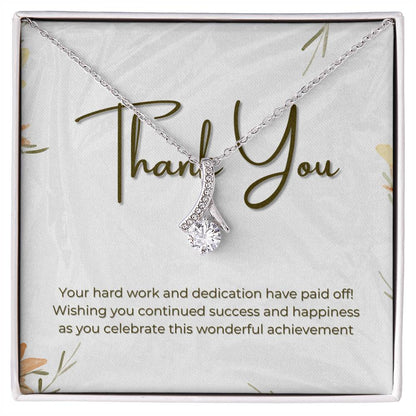 Appreciation Alluring Beauty Necklace (Yellow & White Gold Variants)