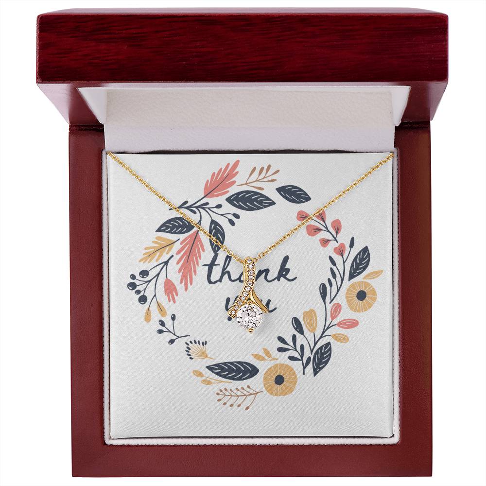 Thank you Alluring Beauty Necklace