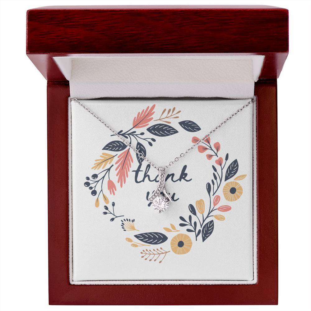 Thank you Alluring Beauty Necklace