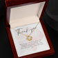 Thank you Love Knot Necklace