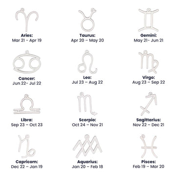 To My Boyfriend Zodiac Symbol Necklace
