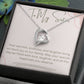 To My Sister Forever Love Necklace
